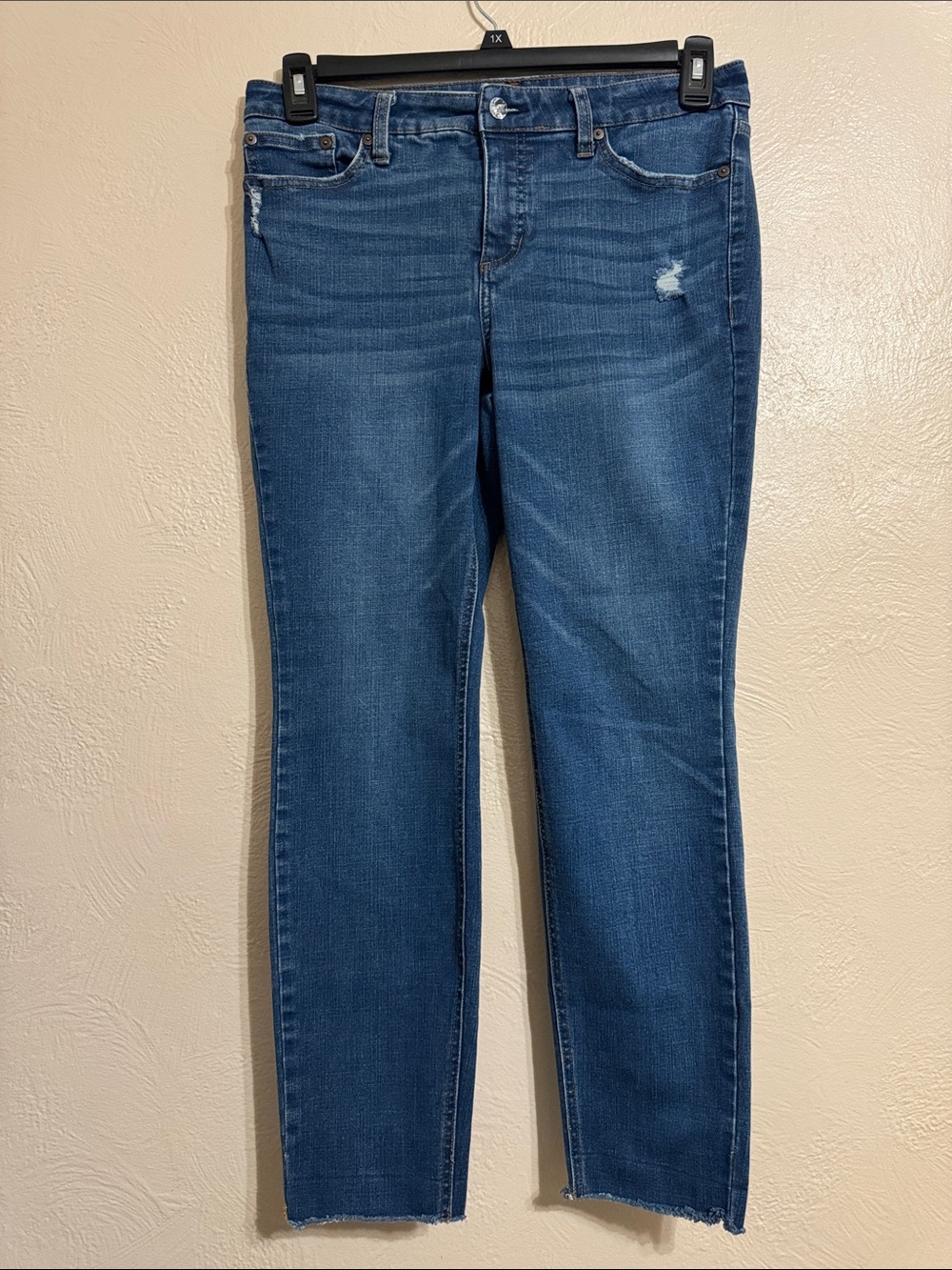 LC Lauren Conrad Dark Wash Skinny Jeans